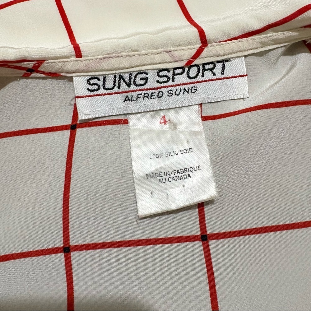 ALFRED SUNG Vintage Silk Shirt - Picture 5 of 5